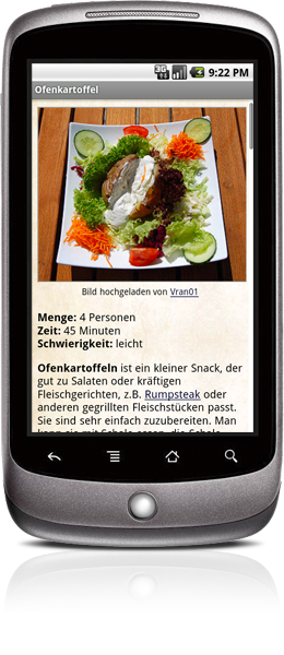 Rezepte für Android