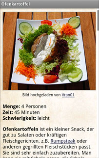 Rezept Ofenkartoffel